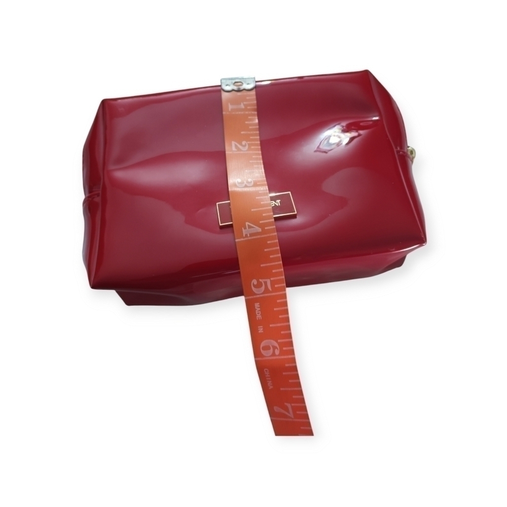 Yves Saint Laurent Red Cosmetic Bag Gold Zipper GWP - Picture 9 of 14